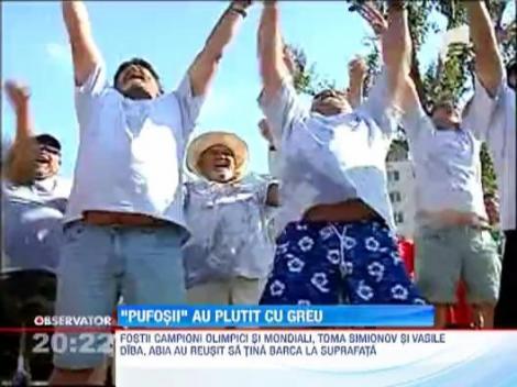 Umorul nu a lipsit de la concursul de barci organizat de Ivan Patzaichin