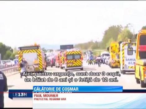 Sase dintre victimele accidentului produs in Franta, externate