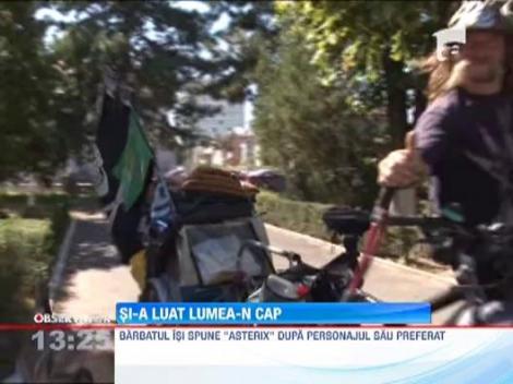 A plecat sa colinde Europa fara niciun ban in buzunar