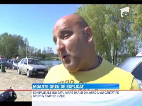 Trupul neinsufletit al sportivului Alin Popa, gasit cu greu de scafandri