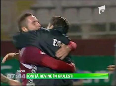 Rapid l-a imprumutat pe atacantul Alexandru Ionita de la FC Koln