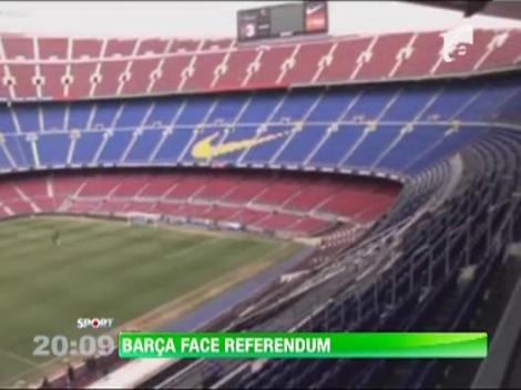 Barcelona face referendum: Camp Nou, renovat sau refacut din temelii? 