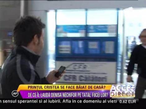 Adrian Cristea si-a gasit linistea alaturi de fetita sa Rania si mama acesteia