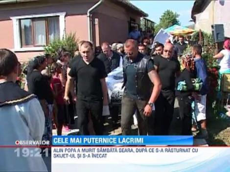 Sportivul Alin Popa a fost condus pe ultimul drum