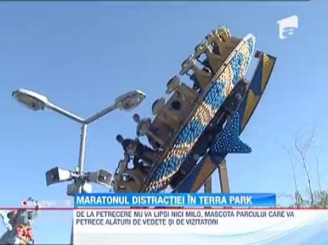 Se da dat startul maratonului vedetelor in cel mai mare parc de distractii din Romania
