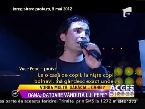 Oana Zavoranu, datoare cu 10.000 de lei la Pepe