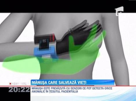 Cercetatorii americani au inventat o manusa speciala care depisteaza cancerul la san