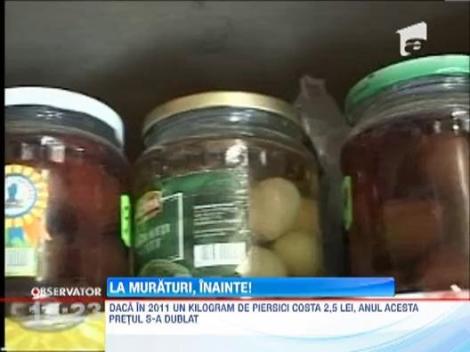 Aglomeratie la alimentele folosite pentru muraturi