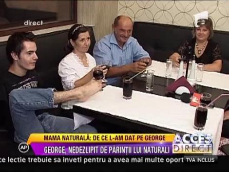 George, chitaristul fara maini, nedeslipit de parintii lui naturali