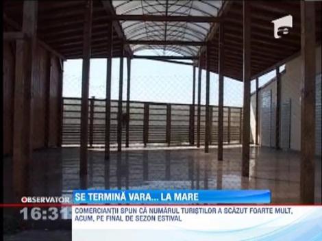 Foarte multi dintre comerciantii de la malul marii si-au inchis deja pravaliile