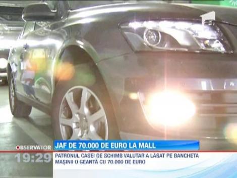 Jaf de 70.000 de euro intr-un mall din Bucuresti!