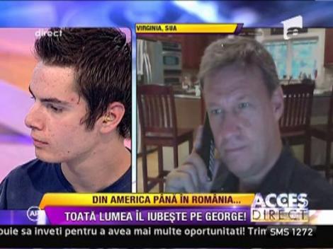 Afla de ce l-au parasit parintii naturali pe George, chitaristul fara maini