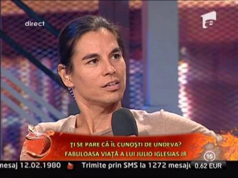 Latin loverul Julio Iglesias Jr. la “Un Show Pacatos”