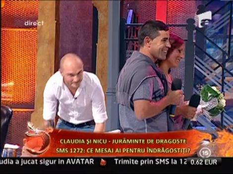 Claudia si Nicu, taximetristul violat, si-au rejurat dragoste!