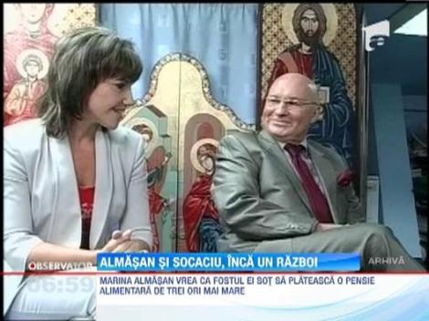 Marina Almasan l-a dat in judecata pe Victor Socaciu
