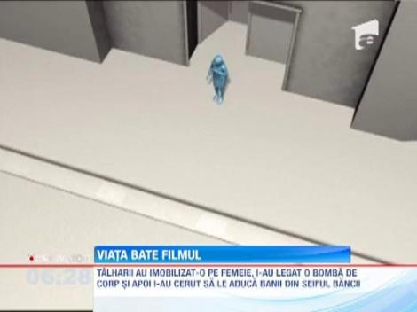 SUA: Un manager de banca a fost obligat sa jefuiasca institutia cu o centura de explozibil la brau