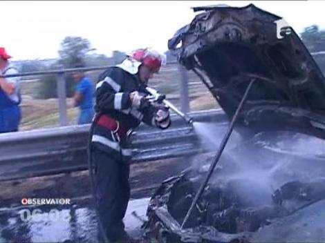 O masina noua s-a facut scrum pe A1