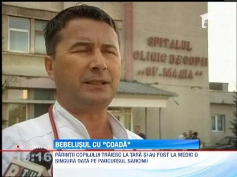 UPDATE / O femeie a adus pe lume un bebelus cu o tumora de 14 centimetri