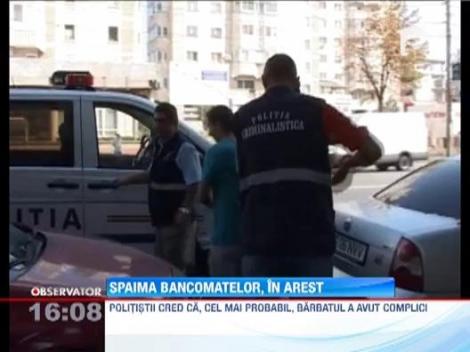 Spaima bancomatelor din Iasi a ajuns pe mana politiei.