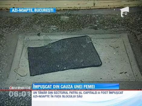 Un tanar din Sectorul 4 al Capitalei a fost impuscat din cauza unei femei