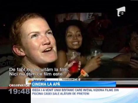 Ce ai zice daca "locul" tau la cinema ar fi de fapt un jacuzzi? In Londra, acest lucru este posibil!