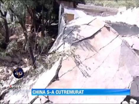 Dezastru in China: Cutremur soldat cu peste 50 de morti 