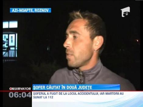 Sofer cautat de politie dupa ce a accidentat un pieton