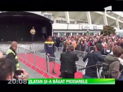 Zlatan Ibrahimovici a intrat in Walk of Fame!