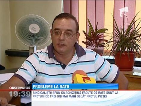 Scandal la RATB, intre conducere si sindicalisti. Soferii sunt acuzati ca fura combustibil