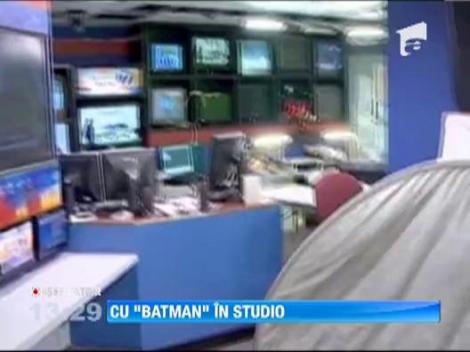 Un liliac a starnit panica in studioul unui post de televiziune din Statele Unite