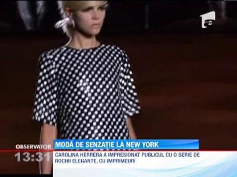 Extravaganta in dungi la Saptamana Modei de la New York