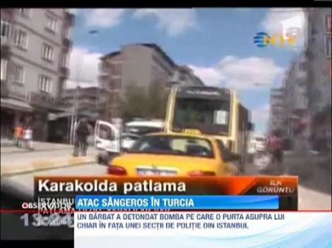 Atac sinucigas in Turcia. Un mort si opt raniti