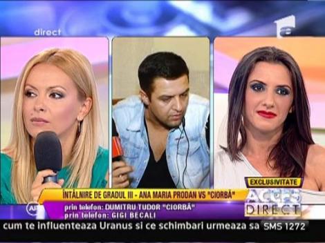 Gigi Becali intervine in conflictul dintre "Ciorba" si Prodanca: "Ana Maria face parte din familia mea"