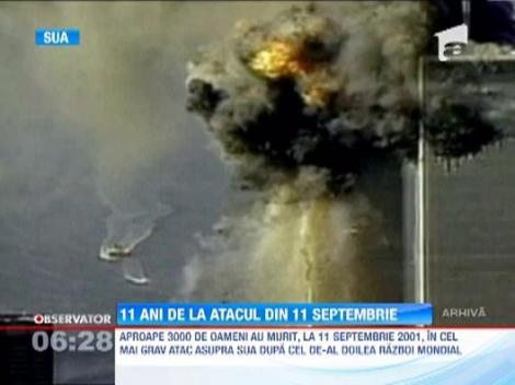 11 ani de la atentatele teroriste din 9/11