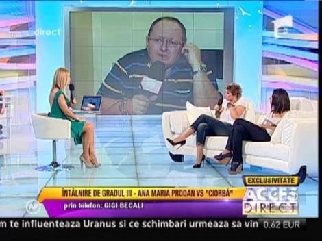 Ana Maria Prodan: "Nu-i mai dau niciun ban lui Dumitru Tudor, chiar si daca moare"