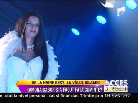 Ramona Gabor, obligata sa se supuna regulilor musulmane stricte