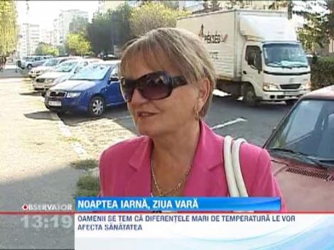 Diferente mari de temperatura intre zi si noapte