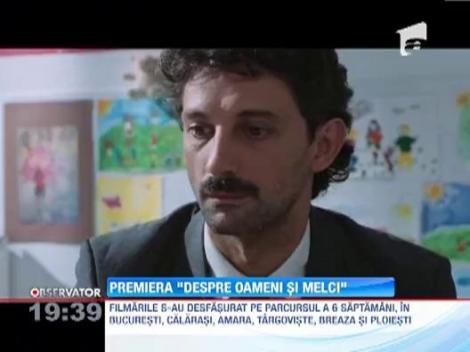 Comedia "Despre oameni si melci" a avut aseara premiera de gala
