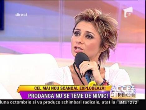 Prodanca: "'Ciorba' a vrut sa faca pace cu mine"