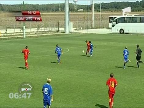 Baiatul fostului stelist Petre Marin a facut senzatie la Nationala