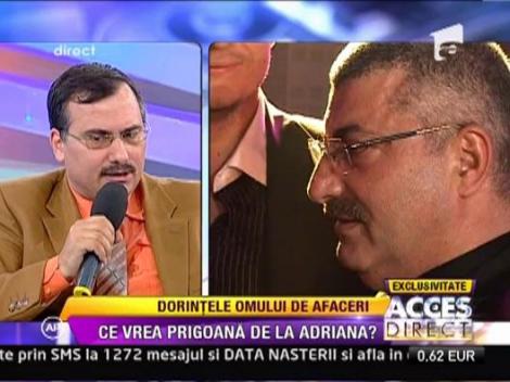 Solicitarile lui Silviu Prigoana de la Adriana Bahmuteanu
