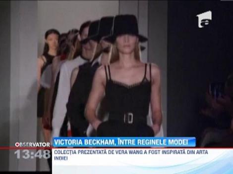 Victoria Beckham si-a prezentat colectia la New York