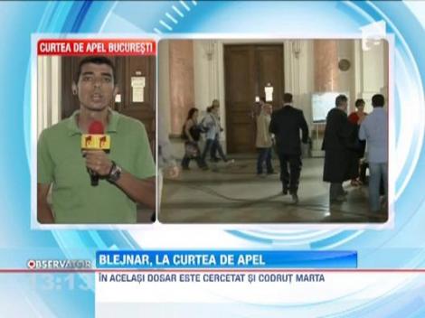 Fostul sef al ANAF, Sorin Blejnar, contesta interdictia de a parasi tara