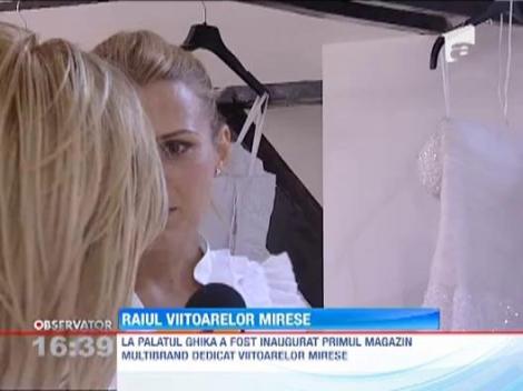 La Palatul Ghica a fost inaugurat primul magazin multibrand dedicat viitoarelor mirese