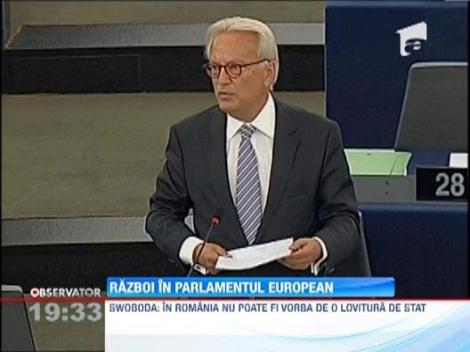 Situatia politica din Romania "anima" Parlamentul European