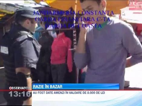 Razie intr-un bazar din Mangalia