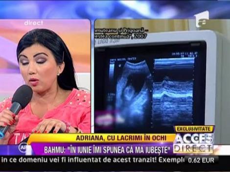 Adriana, cu lacrimi in ochi: "In iunie imi spunea ca ma iubeste"