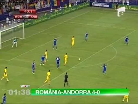 VIDEO! Romania - Andorra 4-0/ "Tricolorii" sunt in grafic!