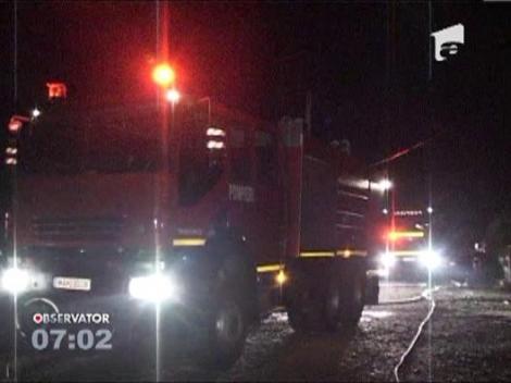 Bistrita-Nasaud: Familie lasata pe drumuri de un incendiu