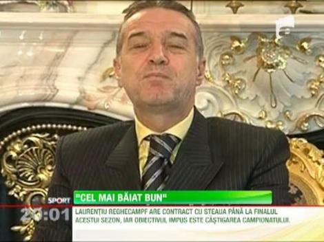 Gigi Becali marturiseste: "Nu-l dau afara pe Reghecampf 30 de ani! Nu-l dau afara niciodata in viata mea"